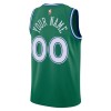 Maillot Basket Homme Dallas Mavericks Personnalisé 2025-26 Nike Classic Edition Vert Swingman